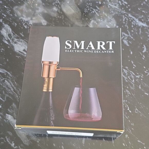 ELECTRIC WINE AERATOR DECANTER POURER AUTOMATIC DISPENSER with USB RECHA… - Picture 7 of 15